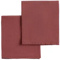 Заказать Набор полотенец Fine Line, красный