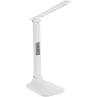 Заказать Настольная лампа с часами и календарем Office Torch ver.2, белая