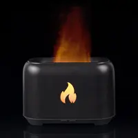 Заказать Увлажнитель-ароматизатор Fire Flick с имитацией пламени, черный
